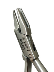 Aderer 3-prong dental wire bending plier with Priple Beak Lab design