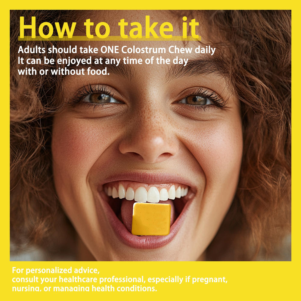 Premium grass-fed colostrum chews – quality sourcing