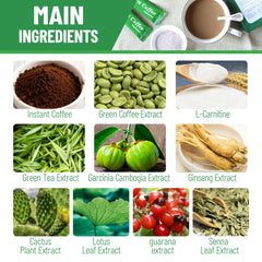 Hot water being poured over herbal-infused instant coffee