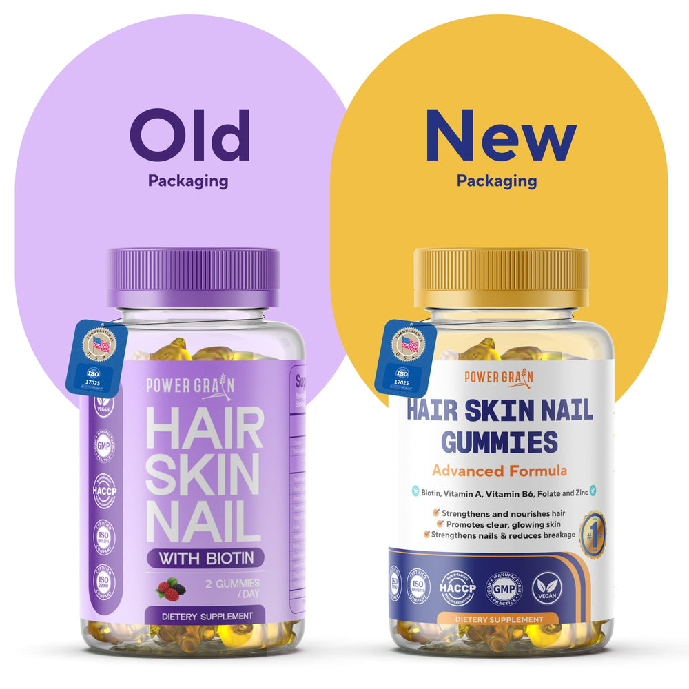 Concept image representing healthy hair, nails, and skin