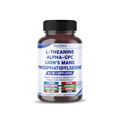 Bottle of Premium Cognitive Support Supplement with 150 capsules