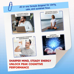 Capsules and bottle shown for scale