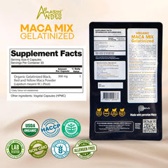 Bottle of Premium Maca Capsules 3000mg