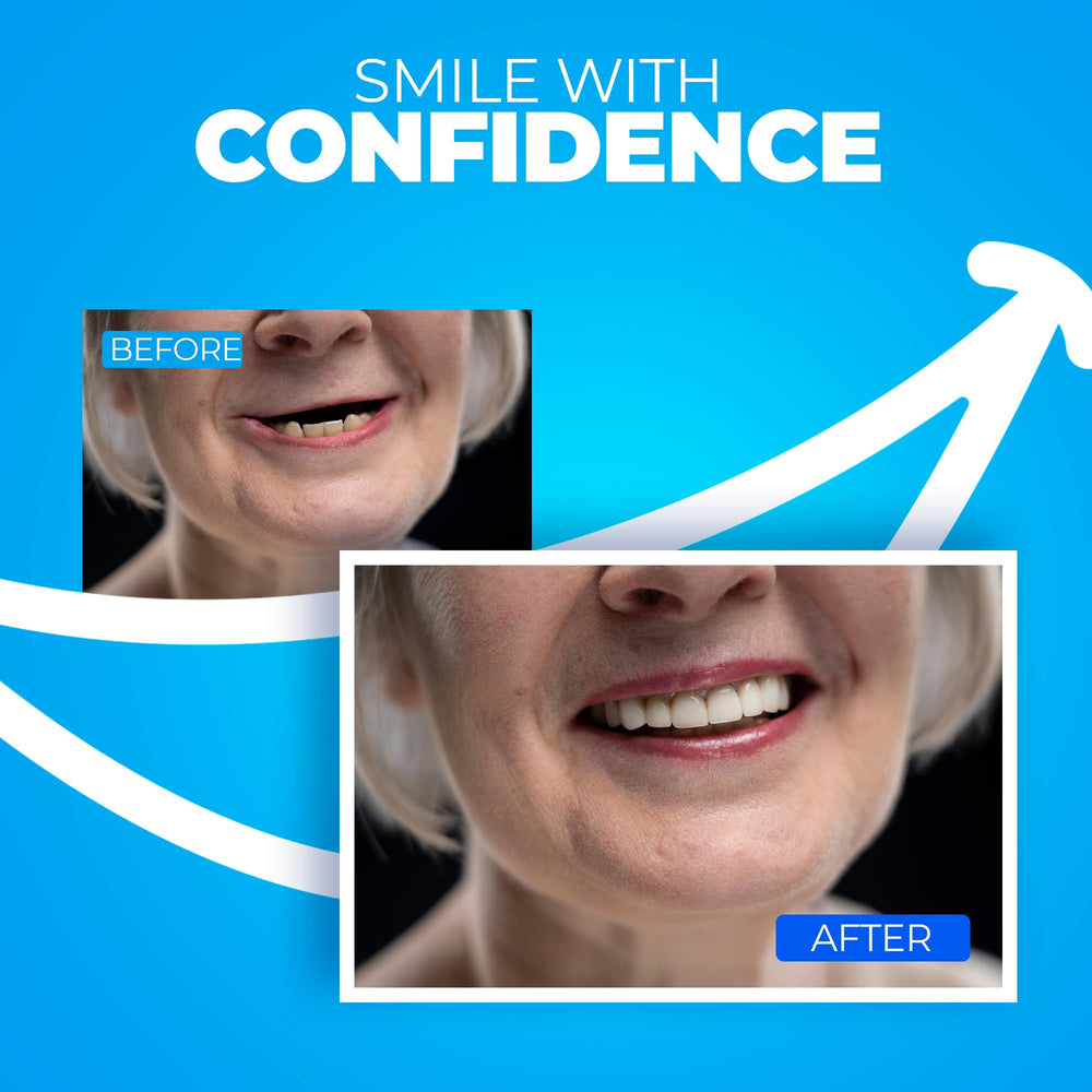 Premium materials used in the denture kit