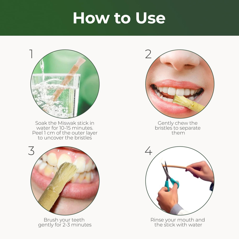 Natural, chemical-free oral care without toothpaste