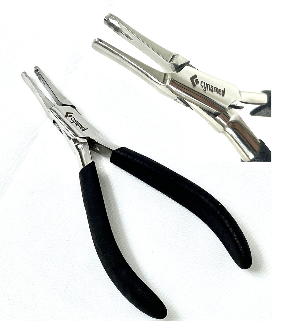Front view of Premium Nose Pad Arm Adjusting Pliers #22N