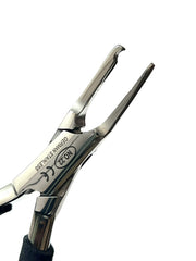 Ergonomic handle of nose pad pliers