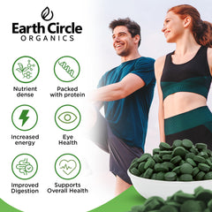 No fillers or additives—green algae tablets