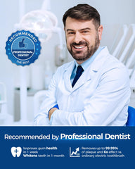 Brush heads featuring 60% denser bristles for deep cleaning