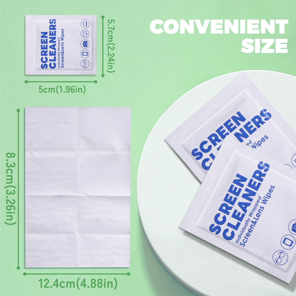 Pre-moistened lens cleaning wipe for camera lenses