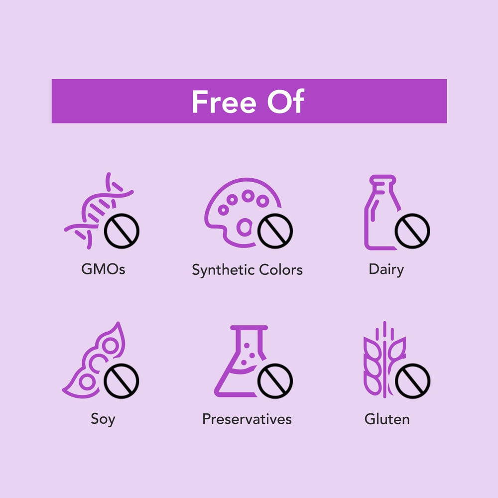 Vegan-friendly, clean ingredient seal