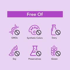 Vegan-friendly, clean ingredient seal