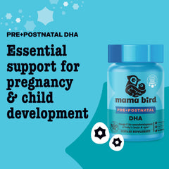 Prenatal health supplement packaging