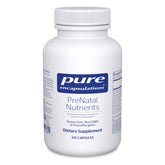 Front view of Pure Encapsulations PreNatal Nutrients bottle