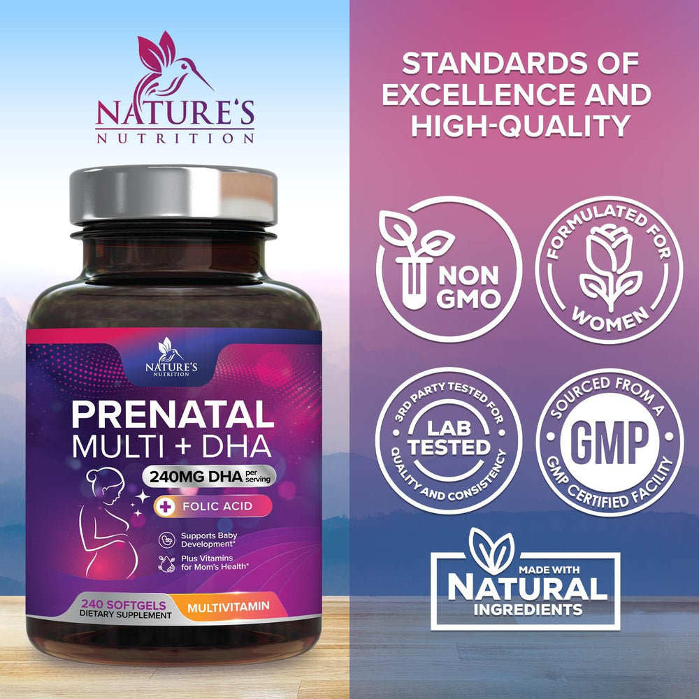 Iron, B6 and B12 in prenatal vitamins
