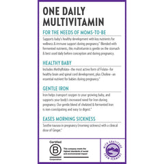 Product packaging showing New Chapter Prenatal Vitamins label