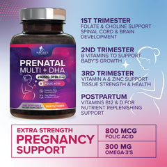 Prenatal vitamin with vitamins A, C and D