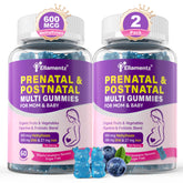 Prenatal vitamins gummies with methylfolate and vegan DHA