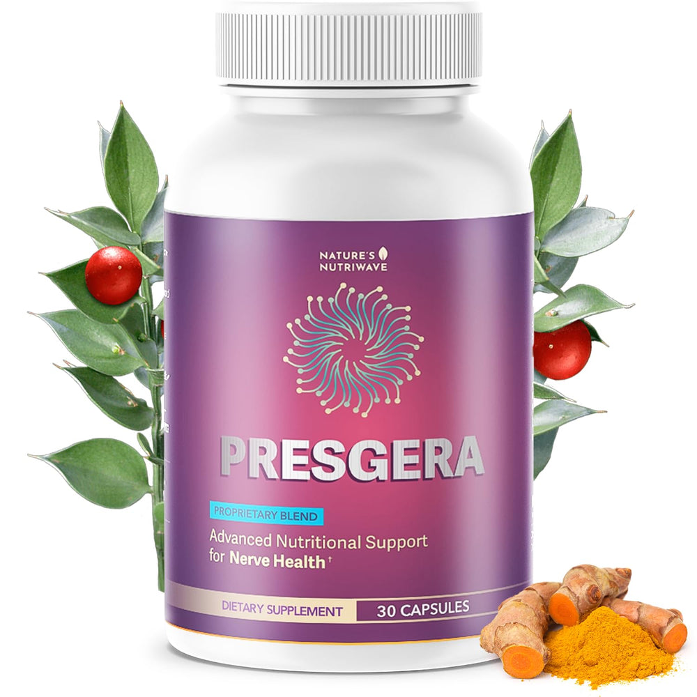 Presgera Capsules bottle packaging