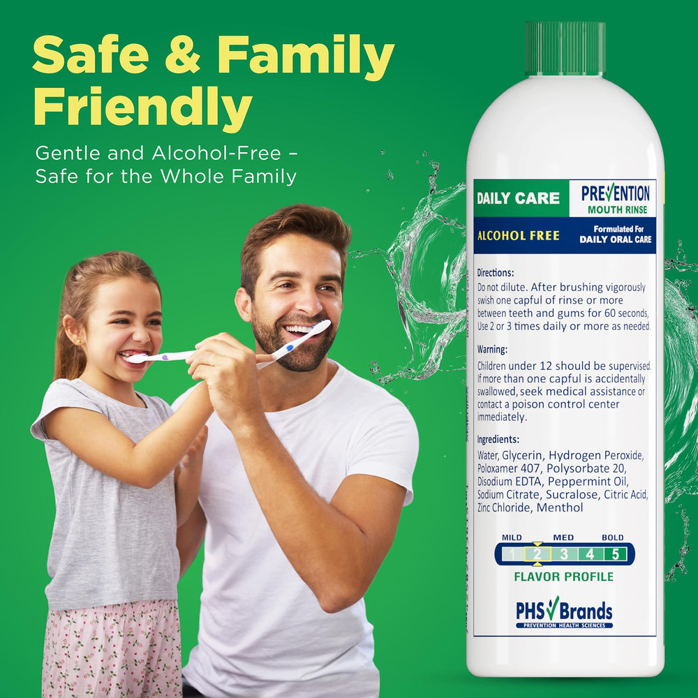 Mint leaves and breath freshness concept for mouthwash