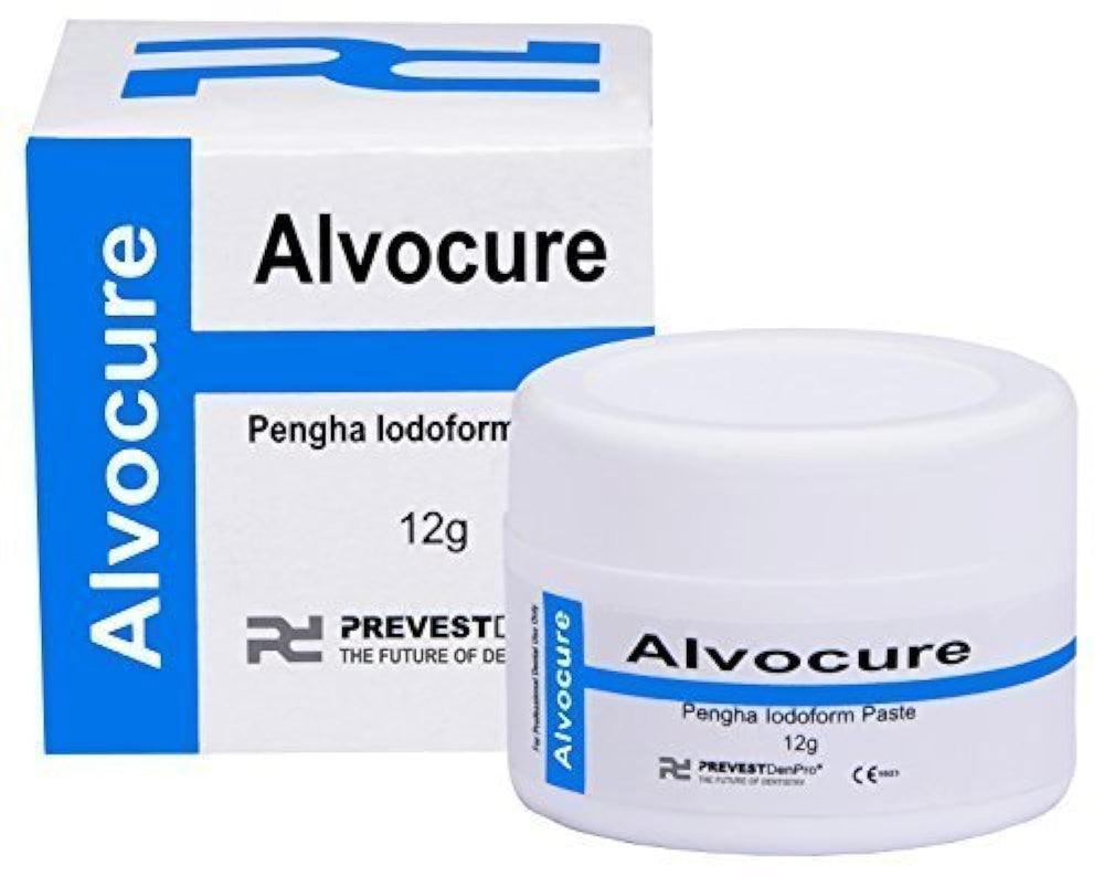 Prevest DenPro Alvocure dry socket treatment in a plastic jar (12 g)