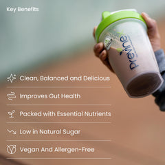Previnex Nourify Plus ready-to-mix shake for balanced macros and convenience.