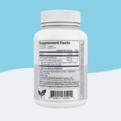 Collagen and hyaluronic acid components graphic