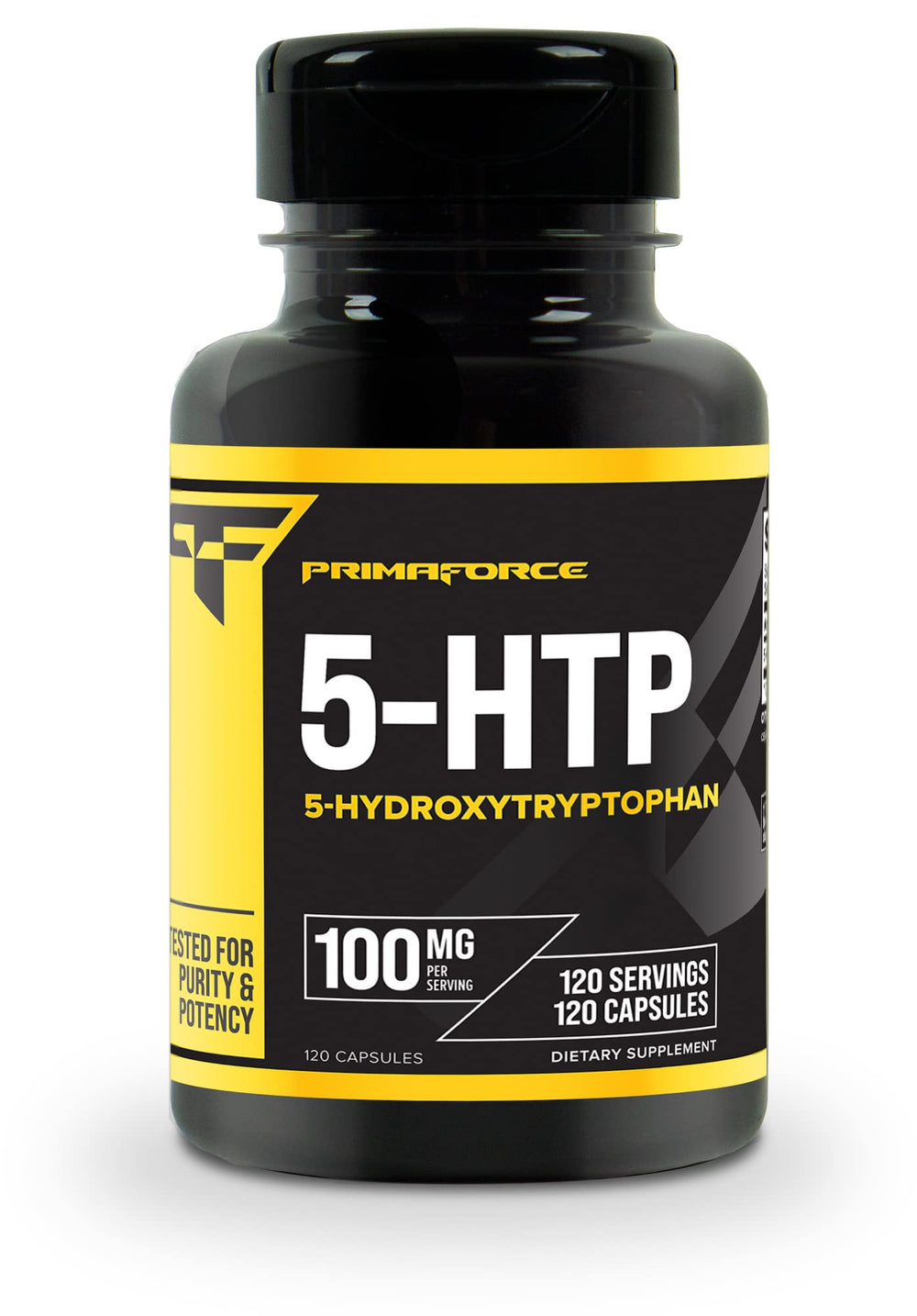 Primaforce 5-HTP 100mg bottle label