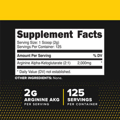 PrimaForce AAKG powder-scoop for quick mixing during training sessions