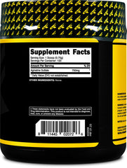 Lab-tested Primaforce Agmatine Sulfate powder manufactured in GMP-compliant, FDA-registered facility