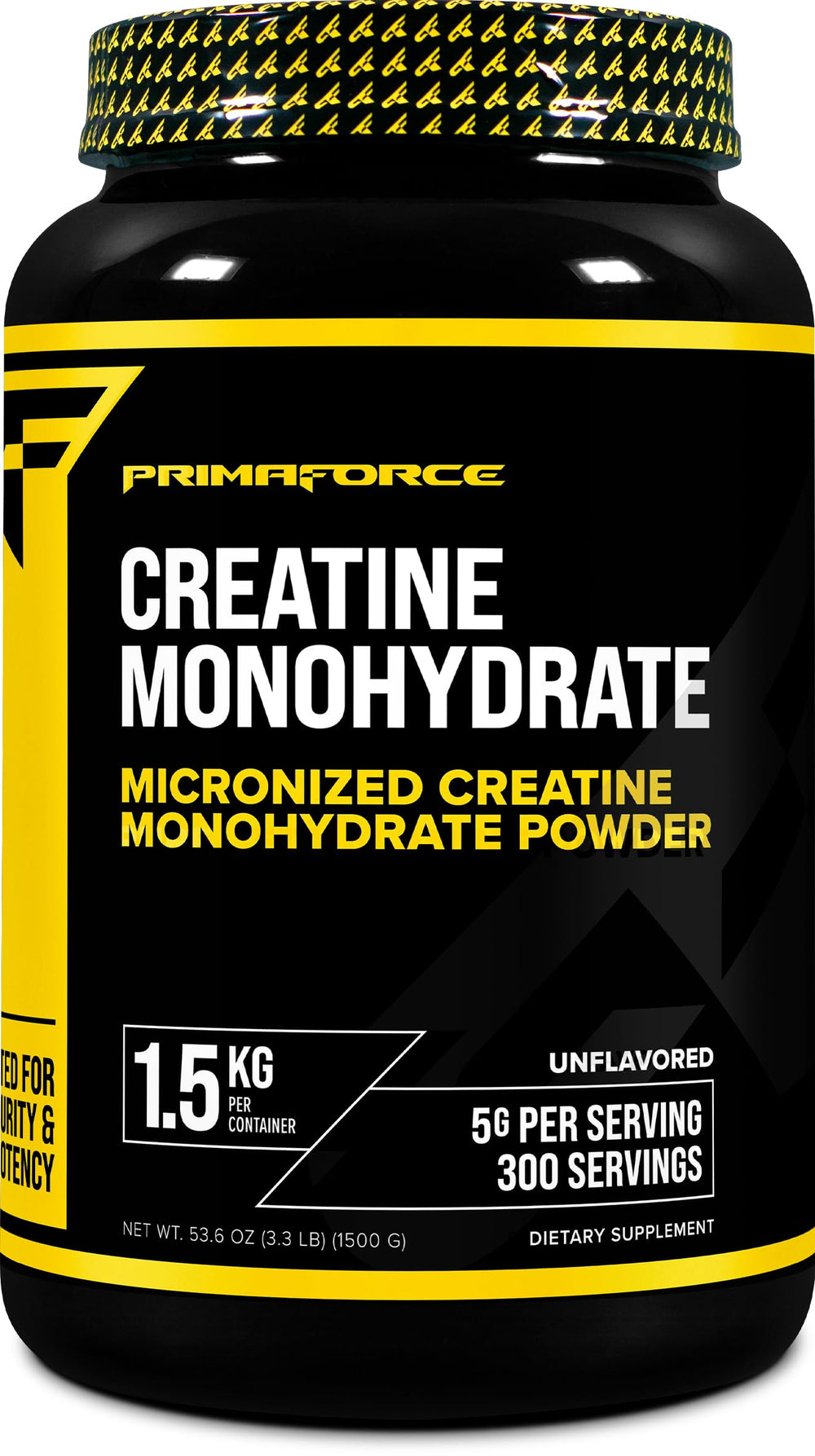 Primaforce Creatine Monohydrate micronized 1.5 kg bottle