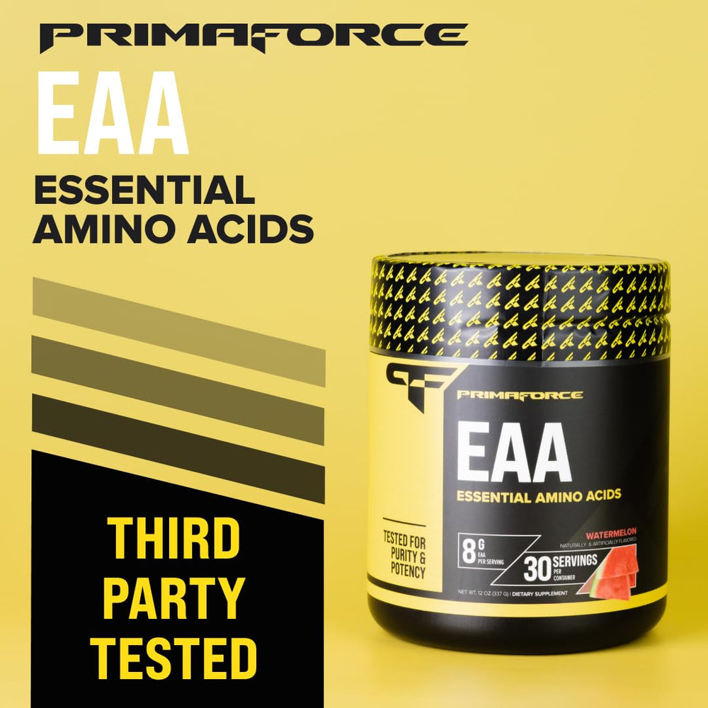 Ingredients and supplement facts for Primaforce EAA Powder