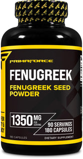 Primaforce Fenugreek Seed Capsules bottle – 180 capsules