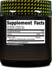 Shake or smoothie with HMB powder mixed in