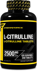 Primaforce L-Citrulline 2500mg bottle label
