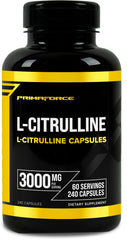 Primaforce L-Citrulline 3000mg bottle with 240 capsules