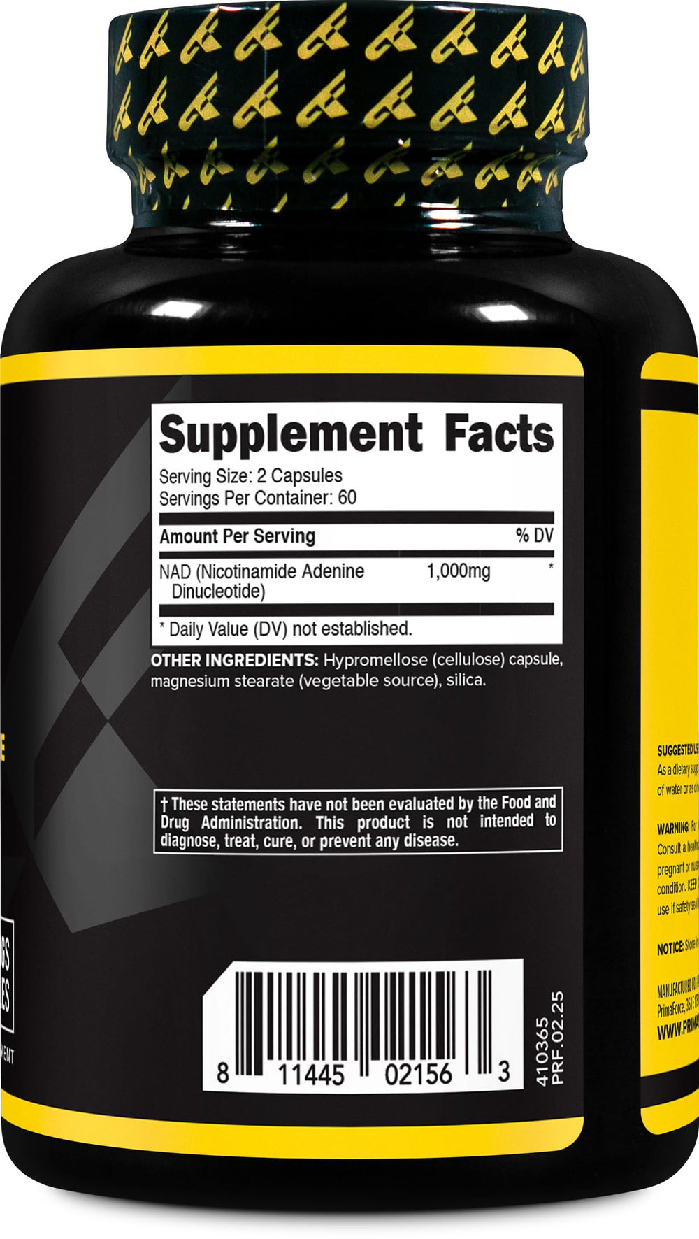 Manufacturing quality insignia showing NSF Certified GMP facility