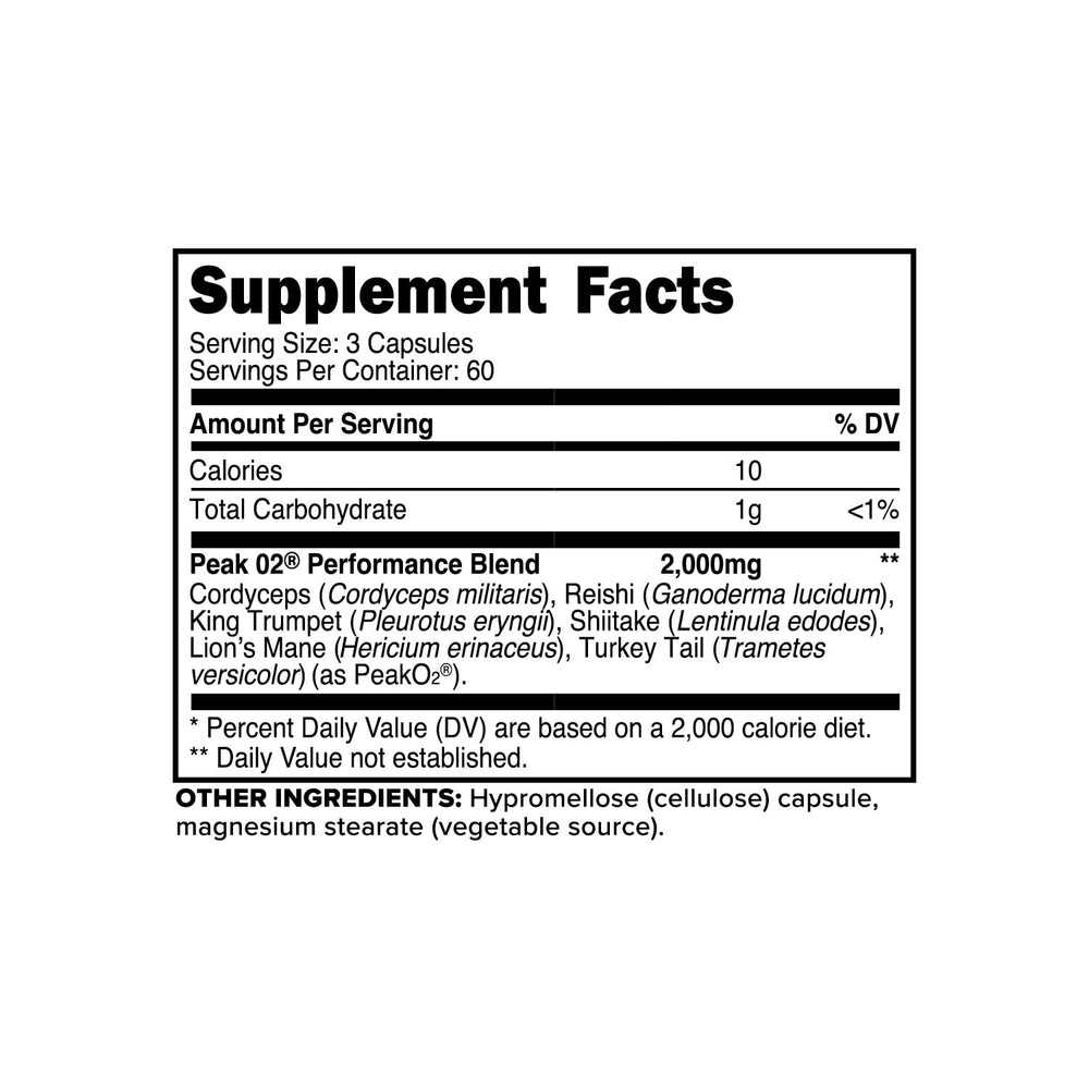 PrimaForce Peak O2 capsules bottle