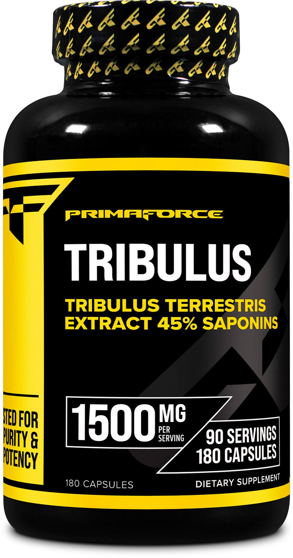 PrimaForce Tribulus Terrestris Capsules bottle - 180 capsules