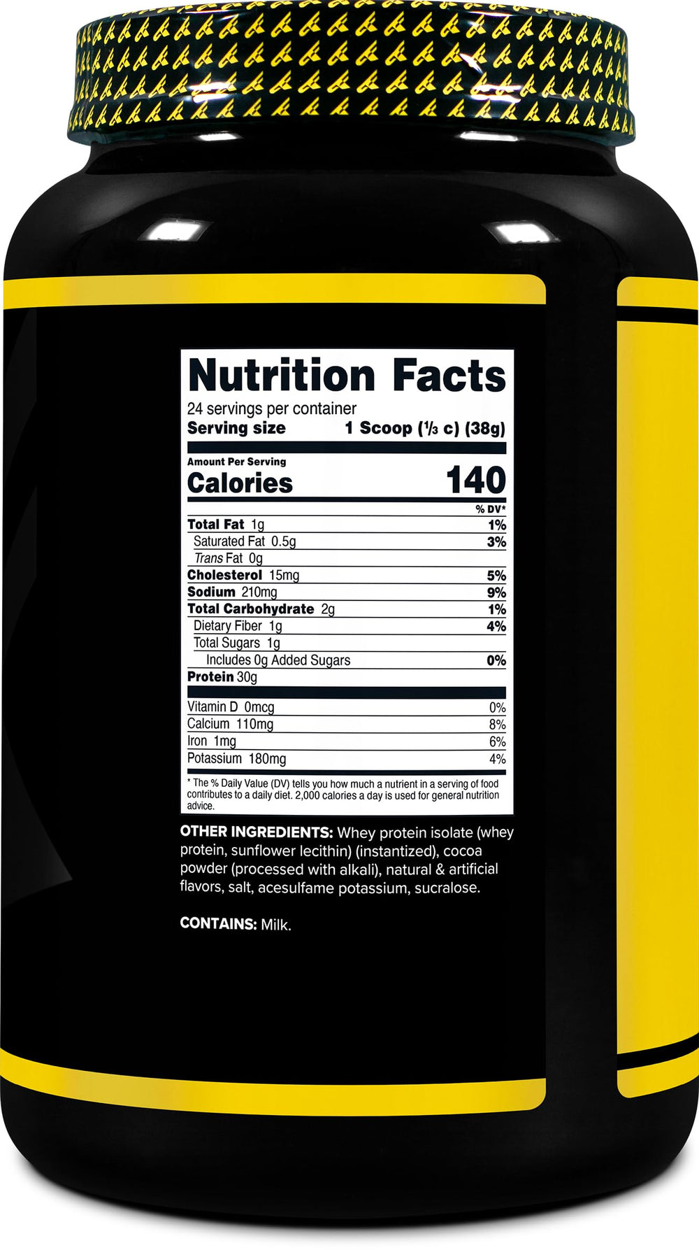 GMP compliant FDA registered facility badges on packaging