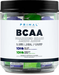 Primal front packaging showing variety pack and stickpack count, convenient travel size