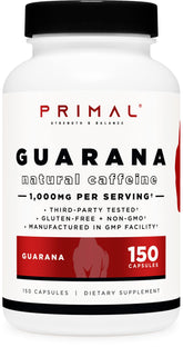 Primal Guarana bottle label