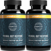 Primal Harvest 2 Pack Gut Restore product bottles with packaging
