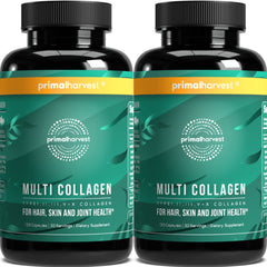 Primal Harvest 2 Pack bottle of Multi Collagen Pills