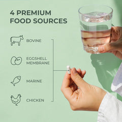 Lifestyle image suggesting healthy hair, skin, nails benefits