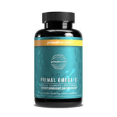Bottle of Primal Harvest Omega-3 Fish Oil Soft Gels