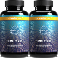 Front view of Primal Harvest Primal Vision 2-Pack bottle