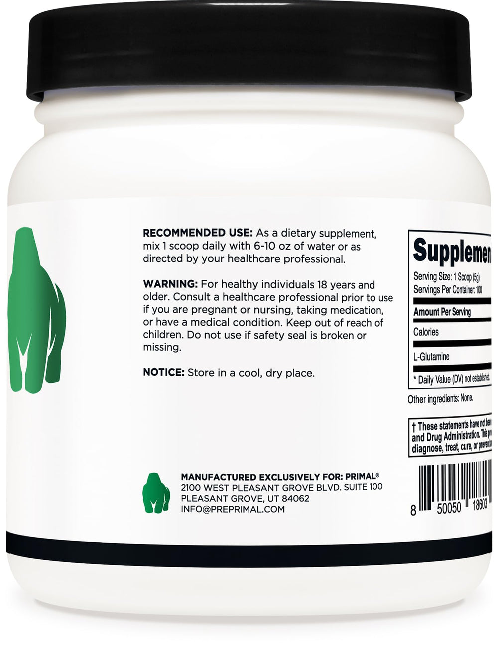 NSF Certified and GMP compliant facility seal