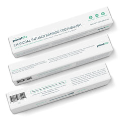 Zero waste lifestyle with bamboo toothbrush