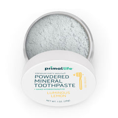 Ingredients: bentonite clay, kaolin clay, spearmint oil, and hydroxyapatite